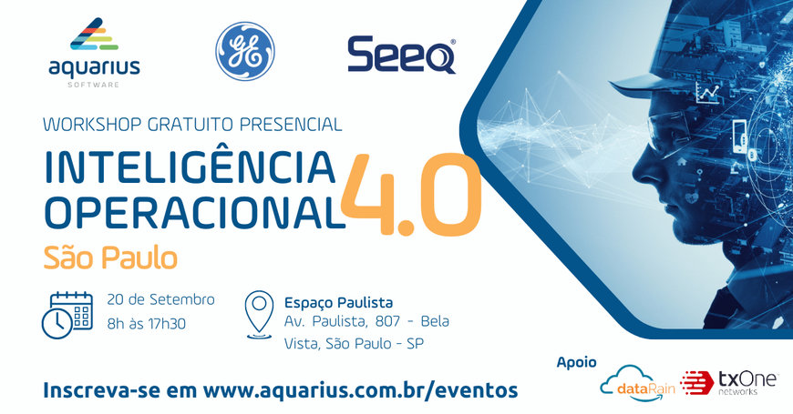 AQUARIUS SOFTWARE PROMOVE WORKSHOPS GRATUITOS SOBRE INTELIGÊNCIA OPERACIONAL 4.0